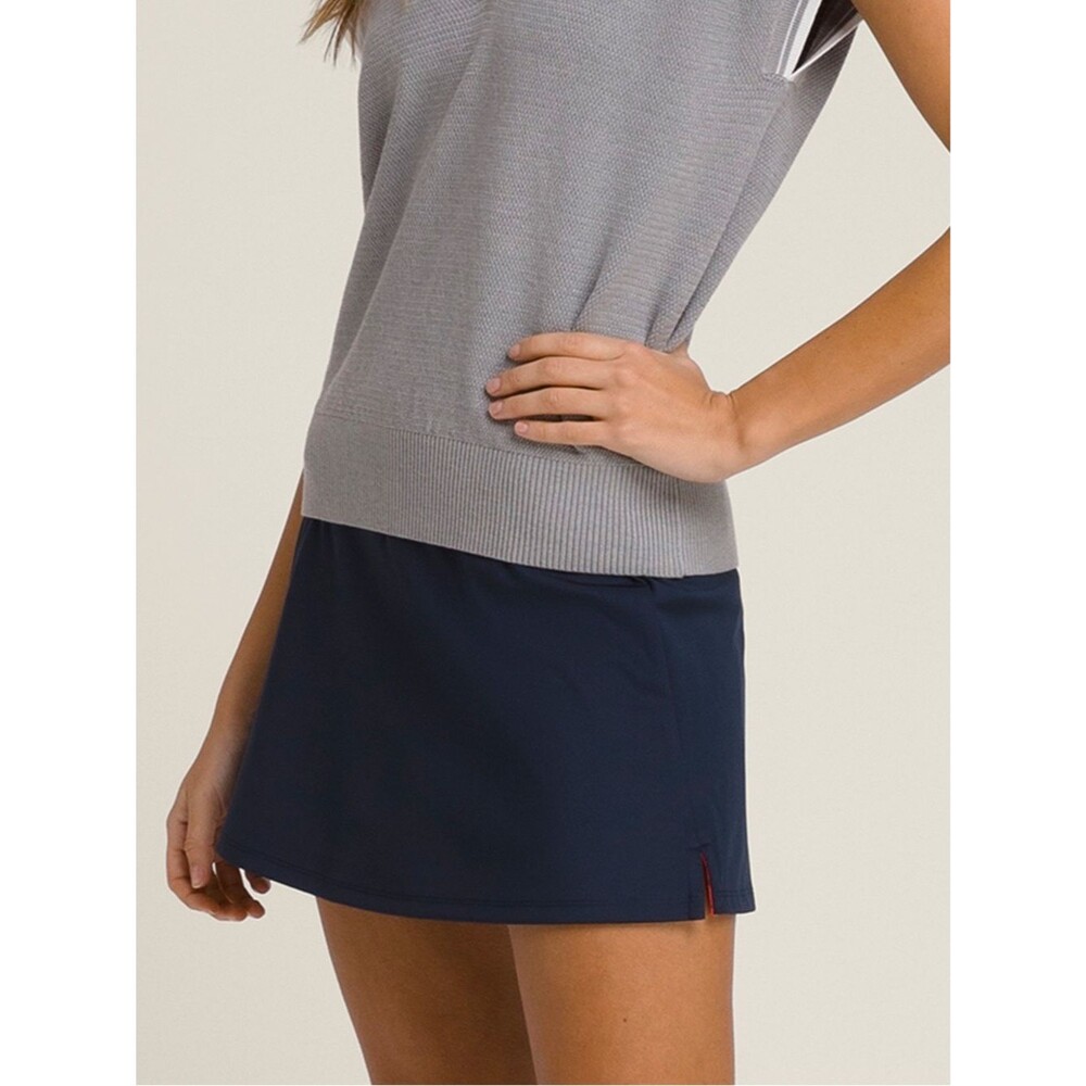 Wilson Play On Skirt Classic Navy Tennis Athletic Lined Ball Short size XS